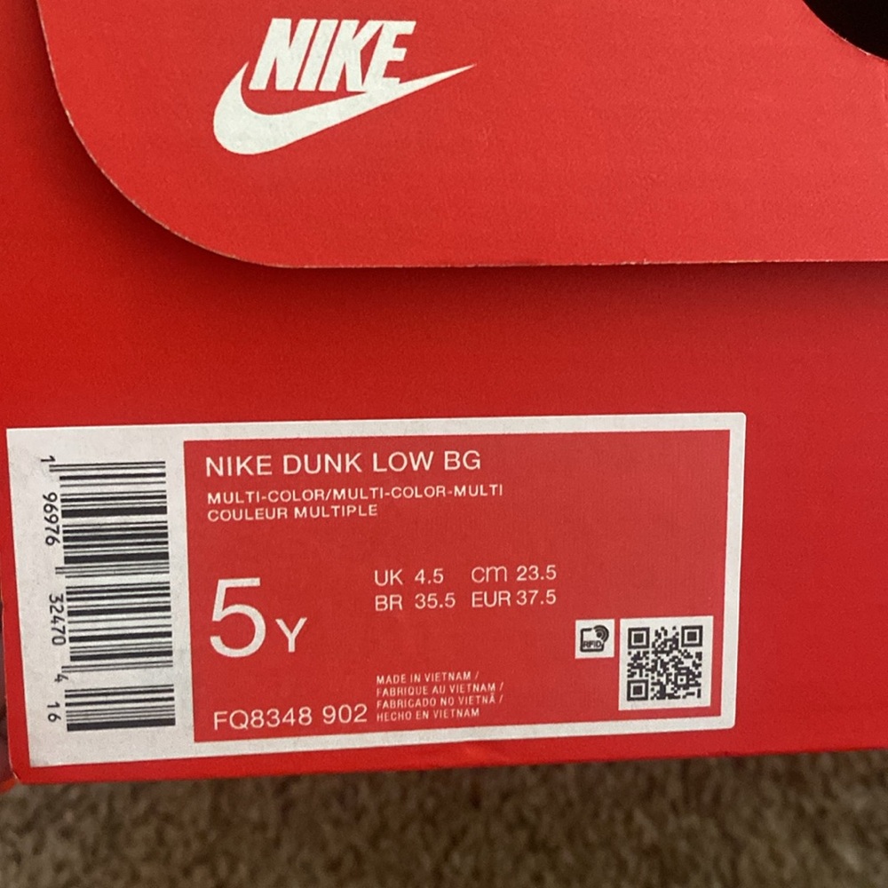 Nike | NWB Nike Dunk Lows GS - Picture 10 of 10